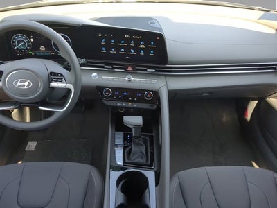 2024 Hyundai Elantra Hybrid Blue