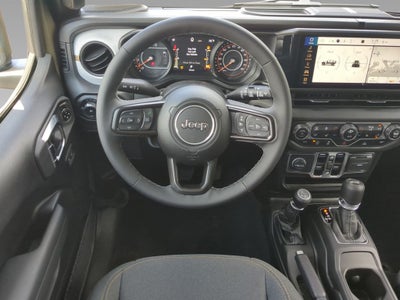 2025 Jeep Wrangler WRANGLER 4-DOOR SPORT S