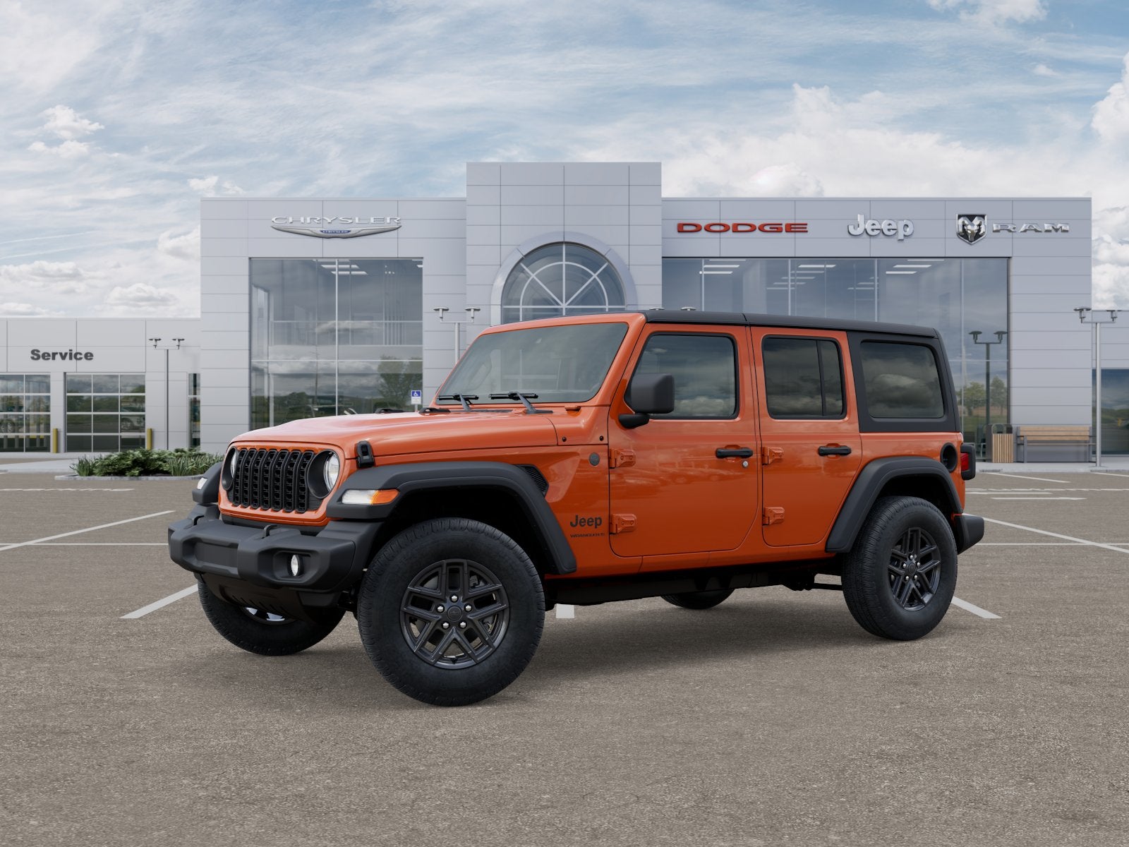 2025 Jeep WRANGLER 4-DOOR SPORT S