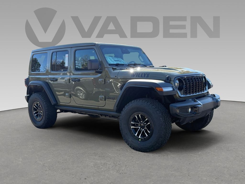2026 Jeep Wrangler WRANGLER 4-DOOR WILLYS