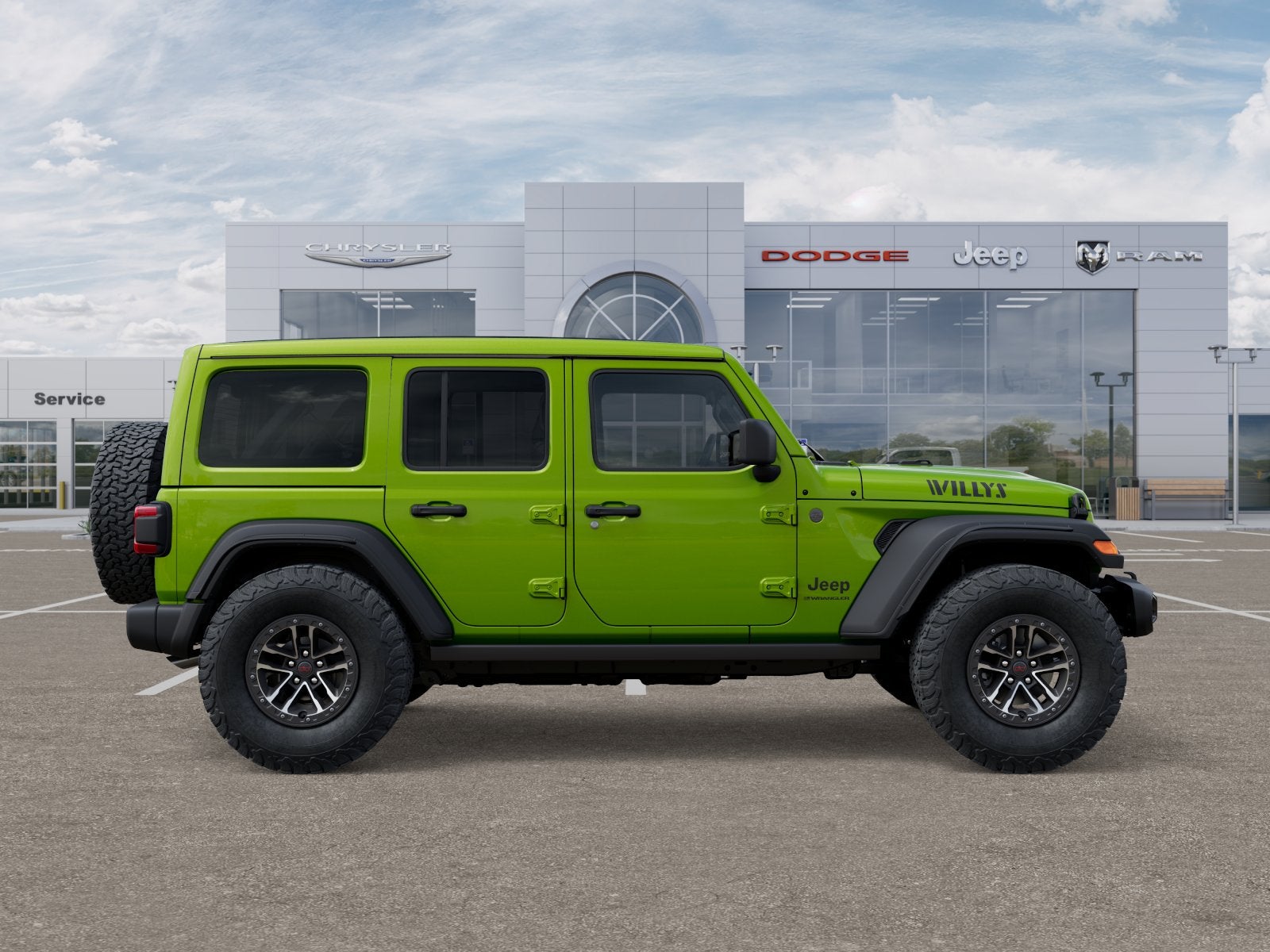 2025 Jeep Wrangler WRANGLER 4-DOOR WILLYS