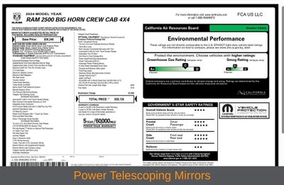 2024 RAM Ram 2500 Big Horn Crew Cab 4x4 6'4' Box