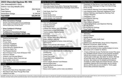 2023 Chevrolet Equinox Base