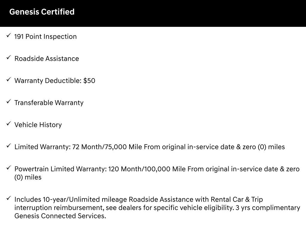 2026 Genesis GV70 2.5T Select